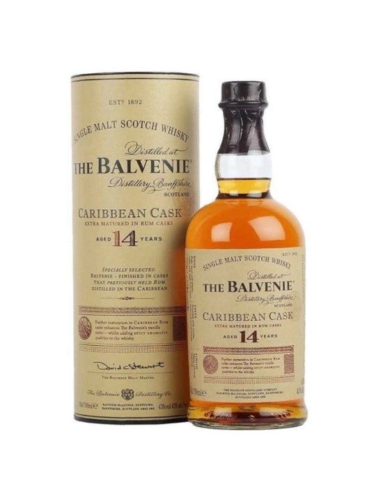 Balvenie 14 Ani Caribbean Cask 700 ml | Iconic Drinks