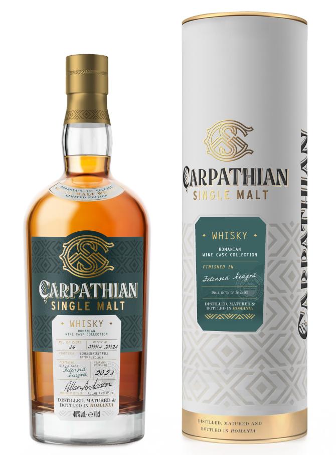 Carpathian Single Malt Feteasca Neagra 700 ml - 40%