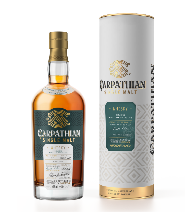 Carpathian Single Malt Pinot Noir 700 ml - 40%