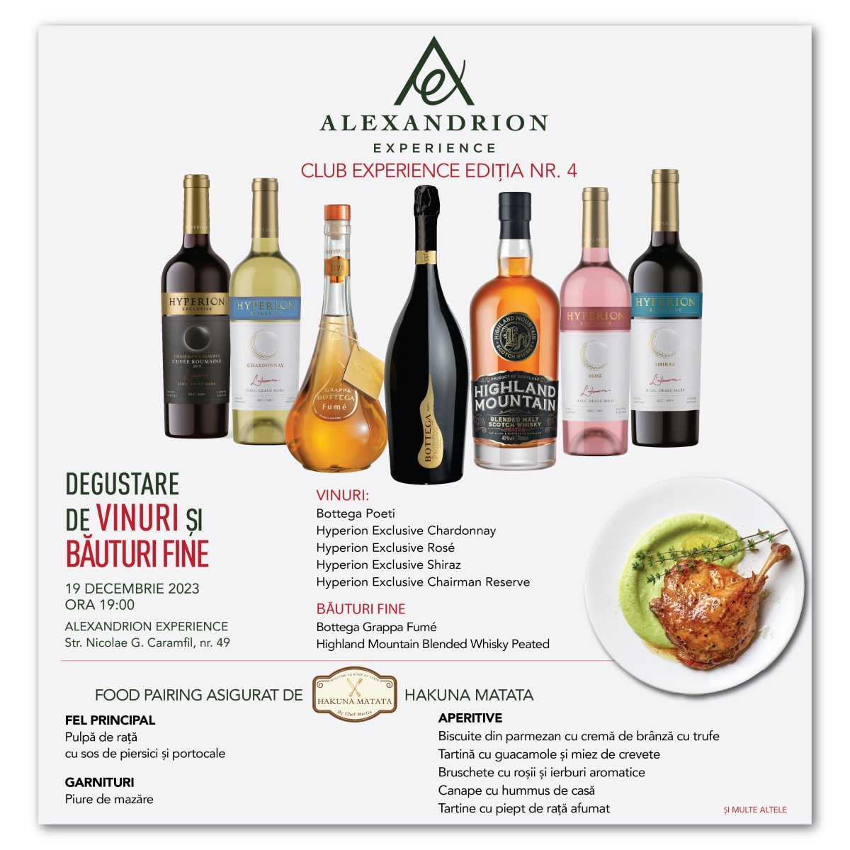 Bilet Eveniment Club Experience