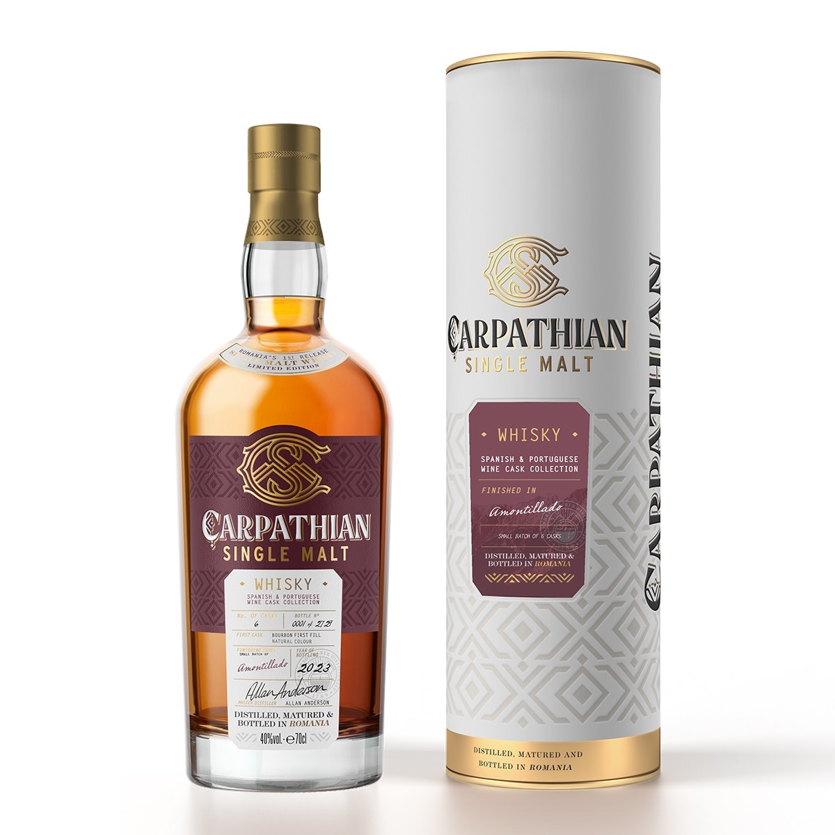 Carpathian Single Malt Amontilado 700 ml - 40%