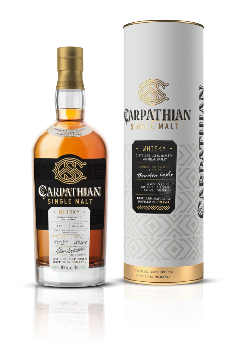 Carpathian Single Malt Bourbon 700 ml - 46%