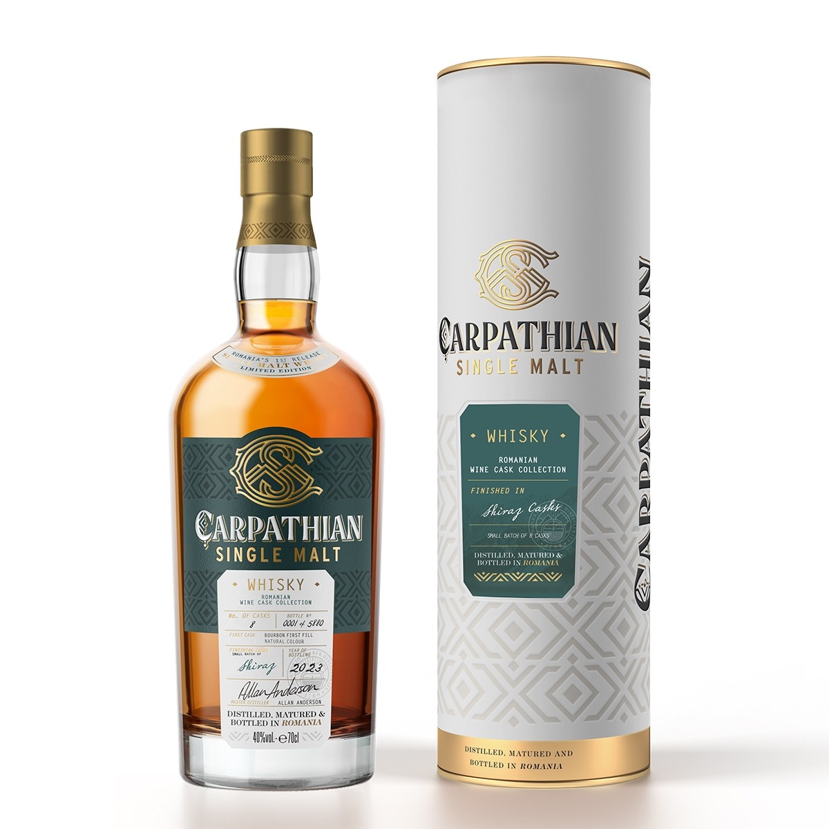 Carpathian Single Malt Shiraz 700 ml - 40%