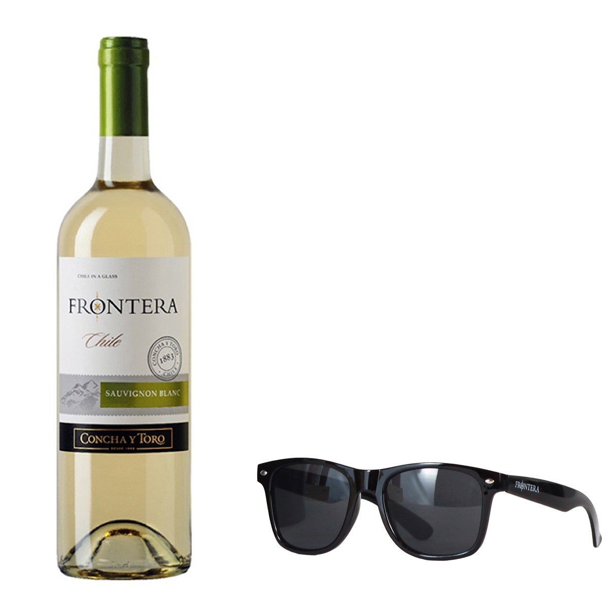 Concha Y Toro Frontera Sauvignon Blanc + ochelari cadou