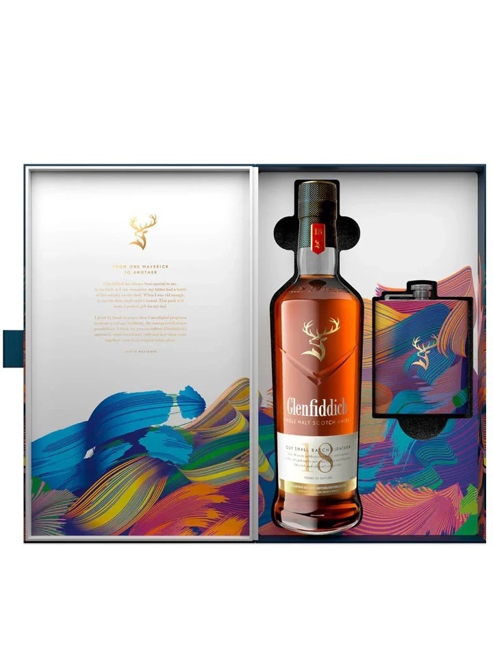 Glenfiddich 18 Ani 700 ml + Flask