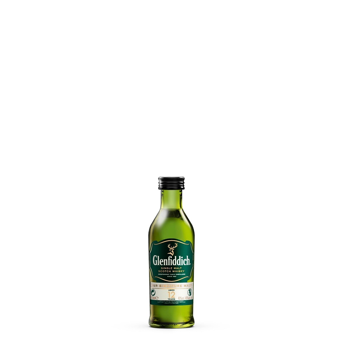 Glenfiddich 12 Ani  50 ml