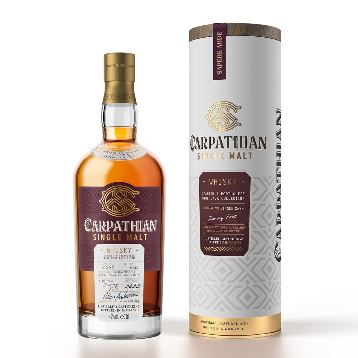 Carpathian Single Malt Tawny Port 700 ml - 46%