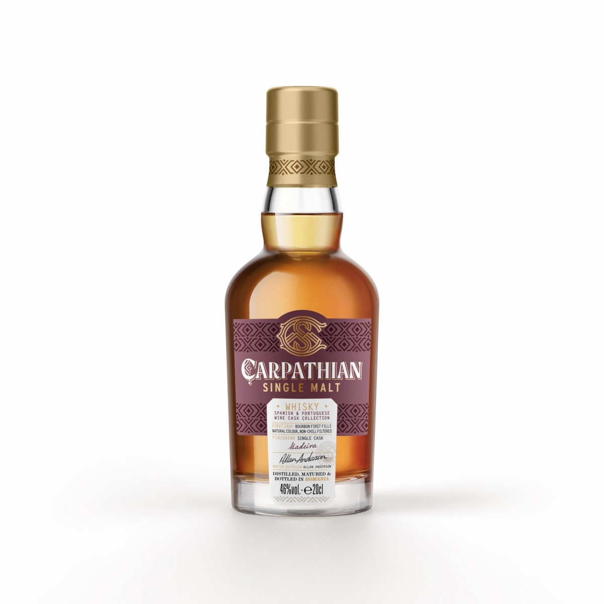 Carpathian Single Malt Madeira 46% 0.2L