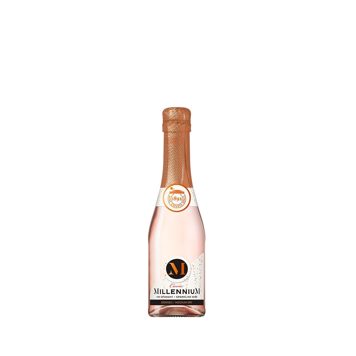 Spumant Millennium Demisec Rose 200 ml