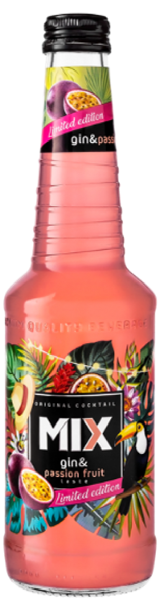 MIX Gin & Passionfruit, 0,33l, 4%