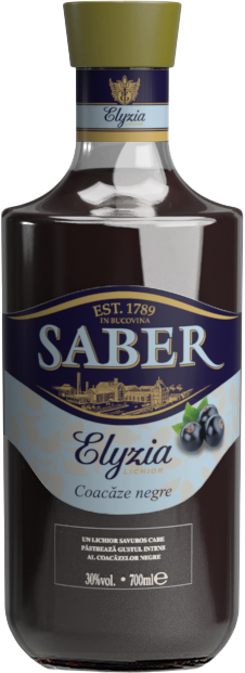 Saber Elyzia Premium Coacaze Negre 700 ml