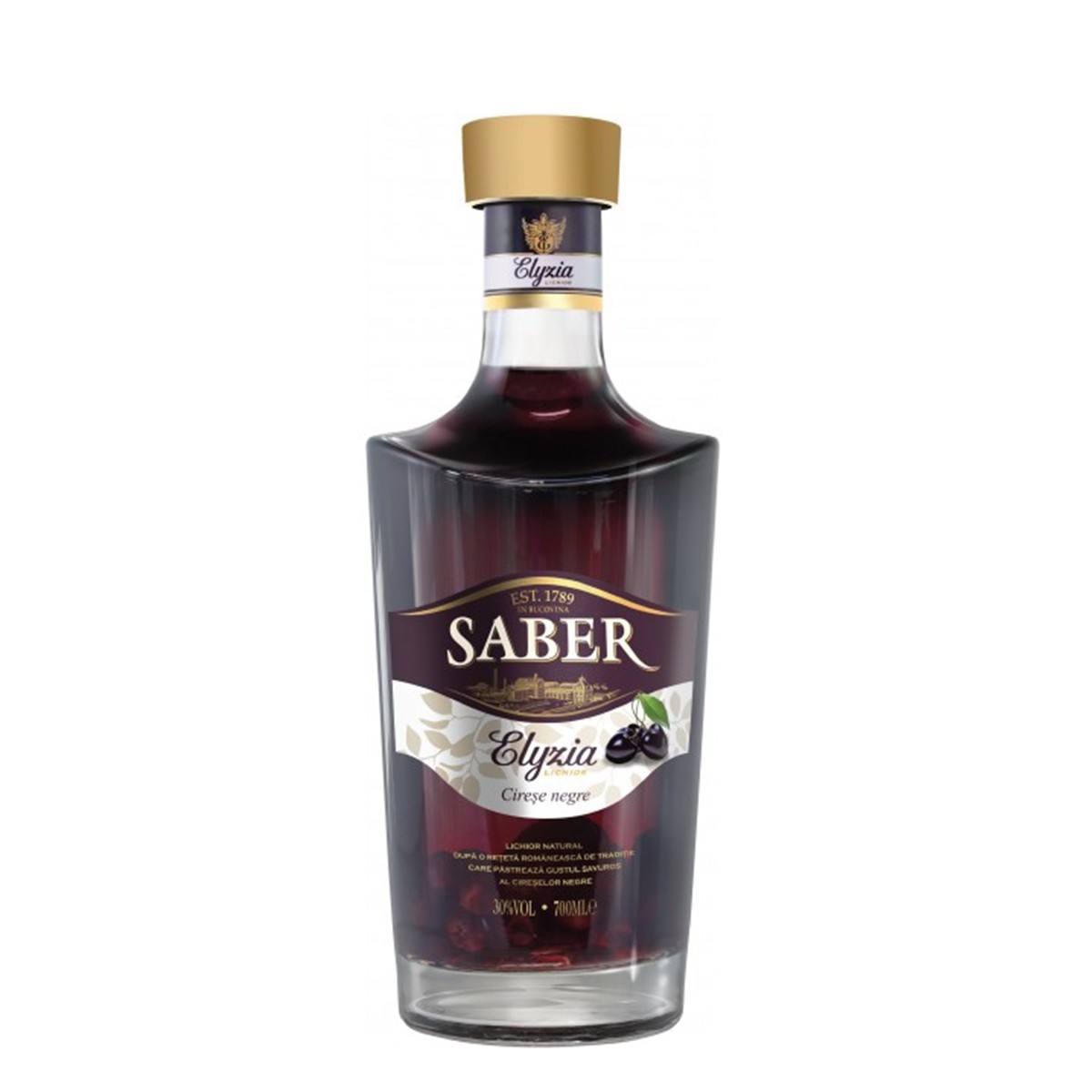 Saber Elyzia Premium Cirese Negre 700 ml
