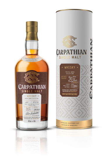 Carpathian Single Malt Triple Wood Collection (Bourbon, Oloroso, Ruby Port) 700 ml - 46%