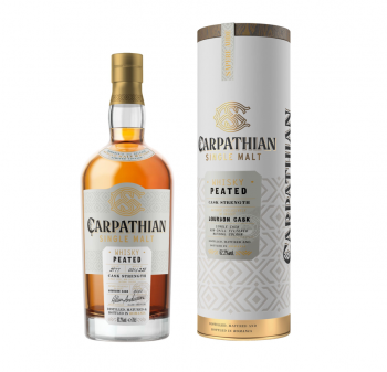 Carpathian Single Malt Peated Cask Strength 62.2% 