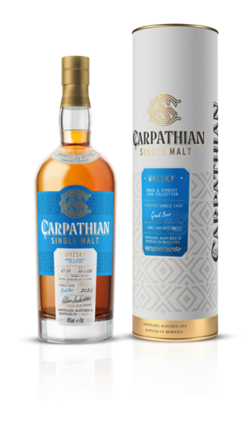 Carpathian Single Malt Greek Beer 700 ml - 46%