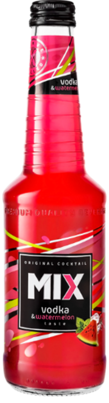 MIX Vodka & Watermelon, 0,33l, 4%