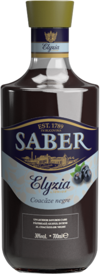Saber Elyzia Premium Coacaze Negre 700 ml