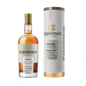 Carpathian Single Malt Peated Cask Strength 62.2% 