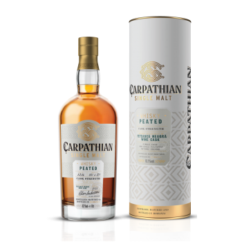 Carpathian Peated Feteasca Neagra Cask Strength  63.1%