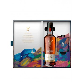 Glenfiddich 18 Ani 700 ml + Flask
