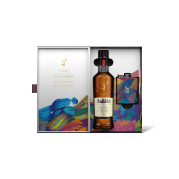 Glenfiddich 15 Ani 0.7L + Flask