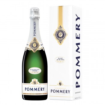 Pommery Apanage Blanc 750 ml + cutie