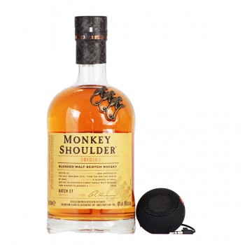 Monkey Shoulder 700 ml + boxa portabila cadou