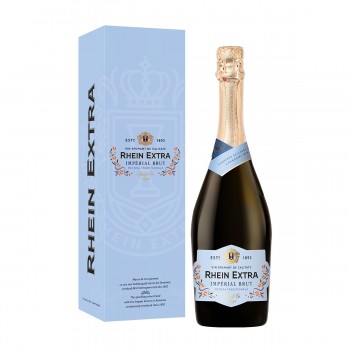 Pachet Spumant Rhein Brut Imperial + caseta 