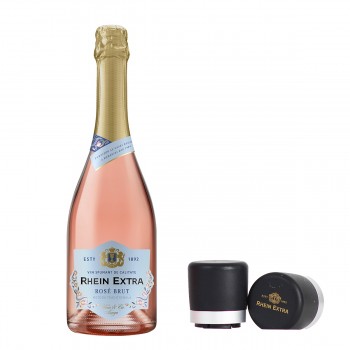 Spumant Rhein Extra Brut Rose + dop twist cadou