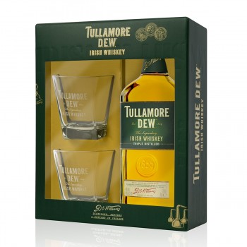 Tullamore DEW 700 ml + 2 Glasses